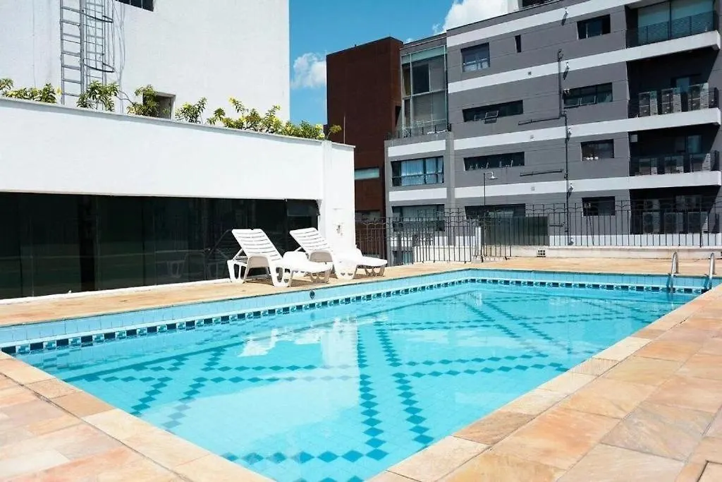 Flat Saint Paul Jardins Paulista Piscina Apartment Sao Paulo